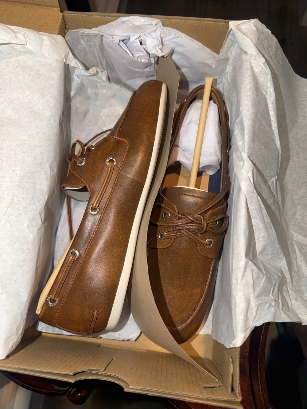 Sperry slim boat shoes (purchased from Free People Website NWT